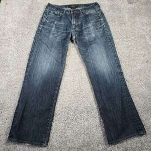 Lucky Brand Mens Medium Wash Straight‎ Leg Jeans Size 30x30 (fits 30x29) Vintage